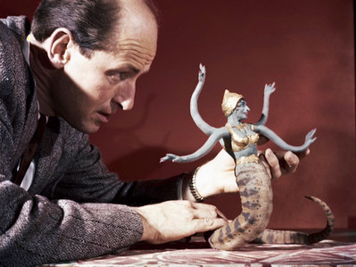 The legendary career of stop-motion and visual effects pioneer Ray Harryhausen will be showcased in the Academy of Motion Picture Arts and SciencesÕ new summer exhibition ÒThe Fantastical Worlds of Ray Harryhausen,Ó opening to the public on Friday, May 14, in the AcademyÕs Fourth Floor Gallery in Beverly Hills. Admission is free.