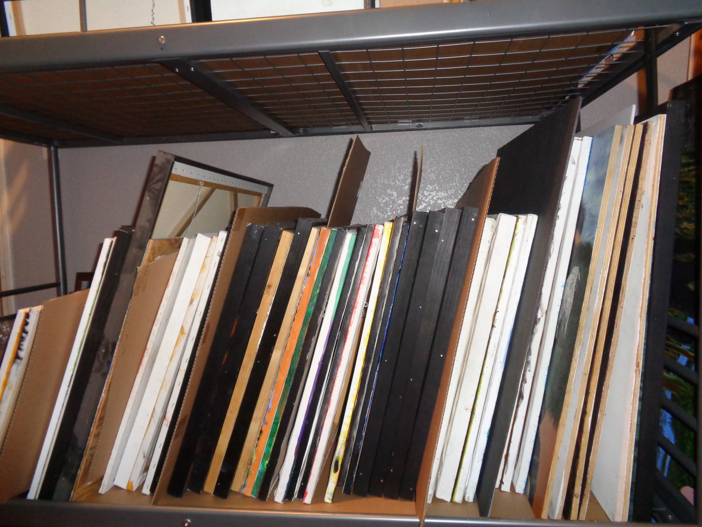 STUDIO: An Ikea Hack for Painting Storage | THE REMODERN REVIEW